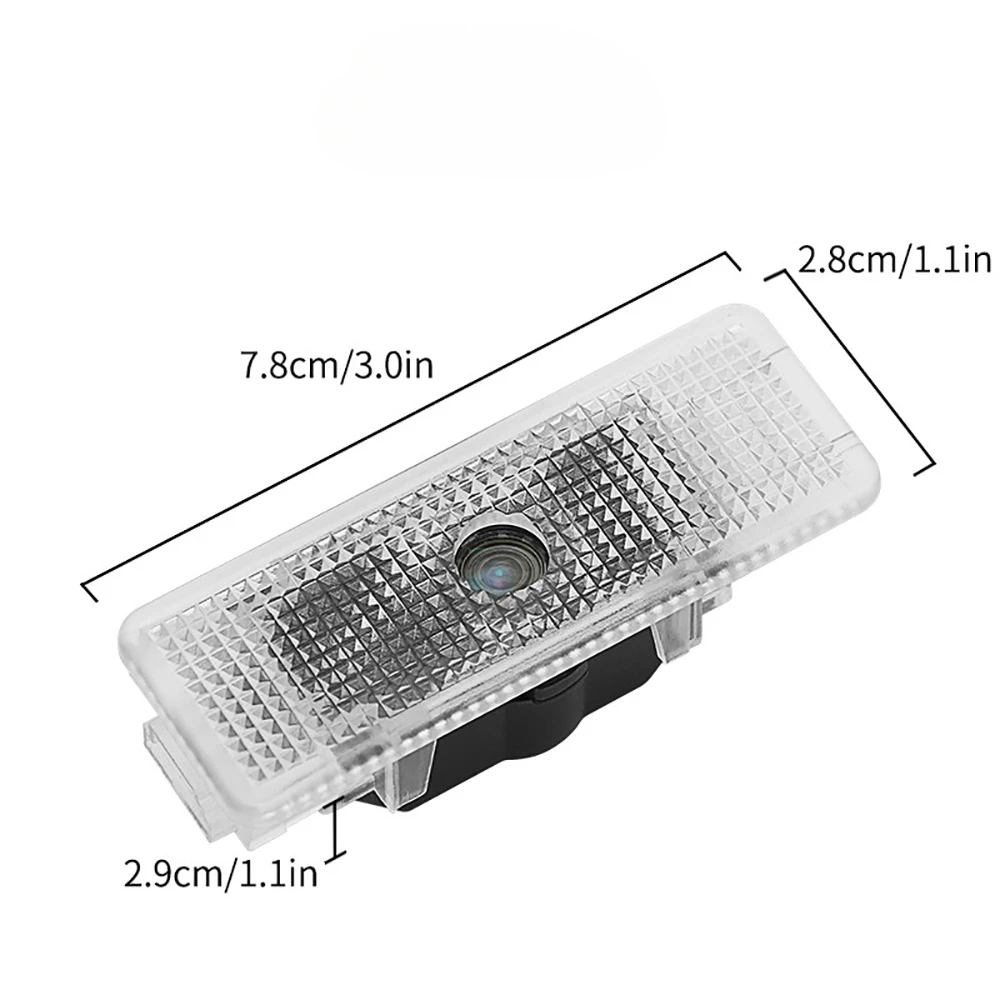 Lámpara LED de bienvenida para puerta de coche, luz de cortesía para BMW X5, E70, E60, F10, F20, F30, X3, X6 Z, E90, E92, E83, E87, E46, 3, 5, 6, 7