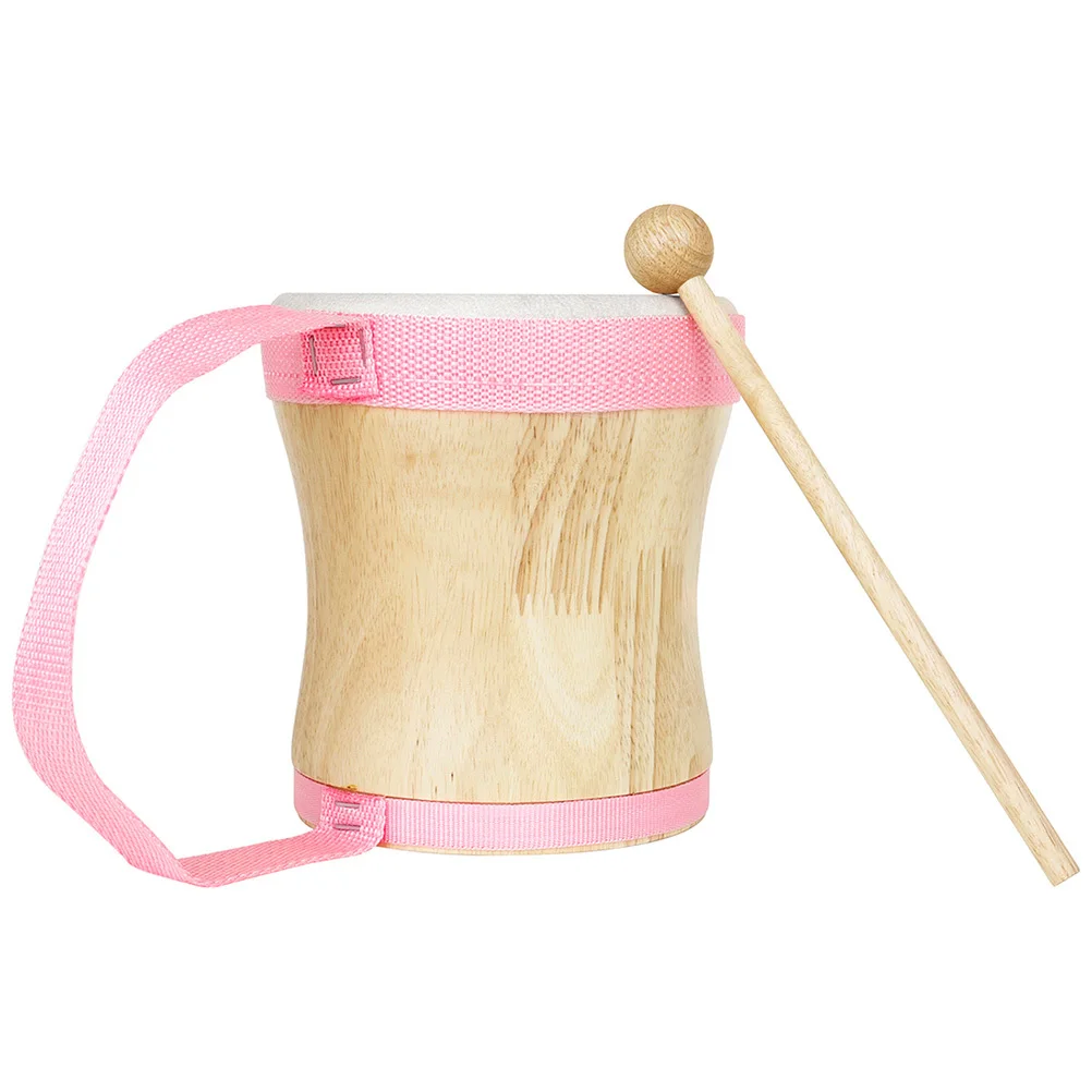 

Beginner Hand Drum Wooden Percussion Instrument with Rich Tone Sheepskin Head Perfect for Music Therapy Classroom Activities and