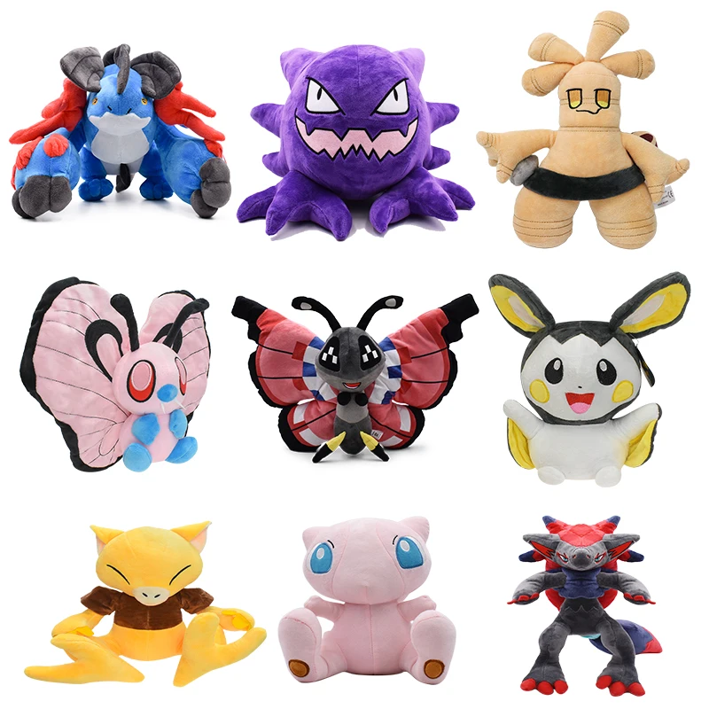 Darkrai Pokemon Tyranitar Litten Zoroark Plushies Starmie Emboar Swampert Goodra Ponyta Mew Lugia Abra Plush Toy Stuffed Animal