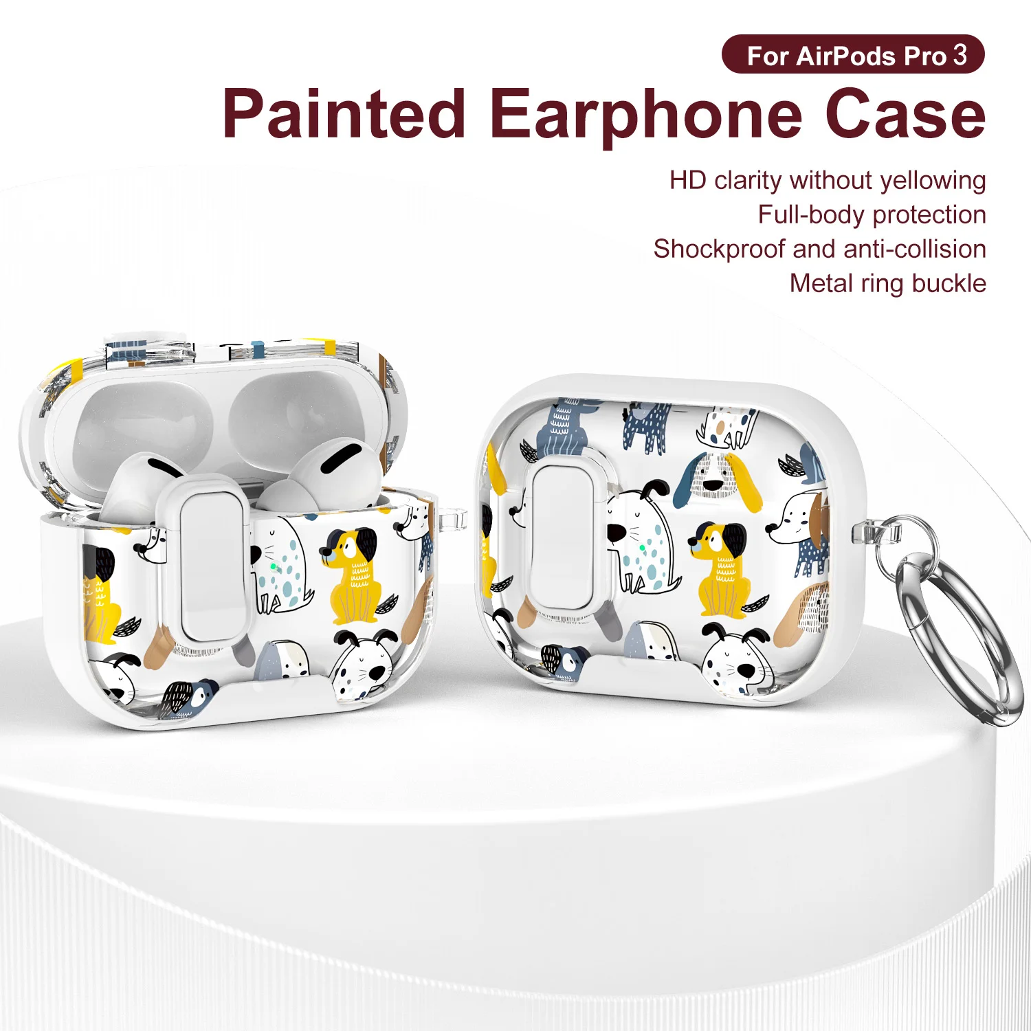 Cute Cartoon Earphone Case For AirPods Pro 3 Pro 2 4 2024 Co