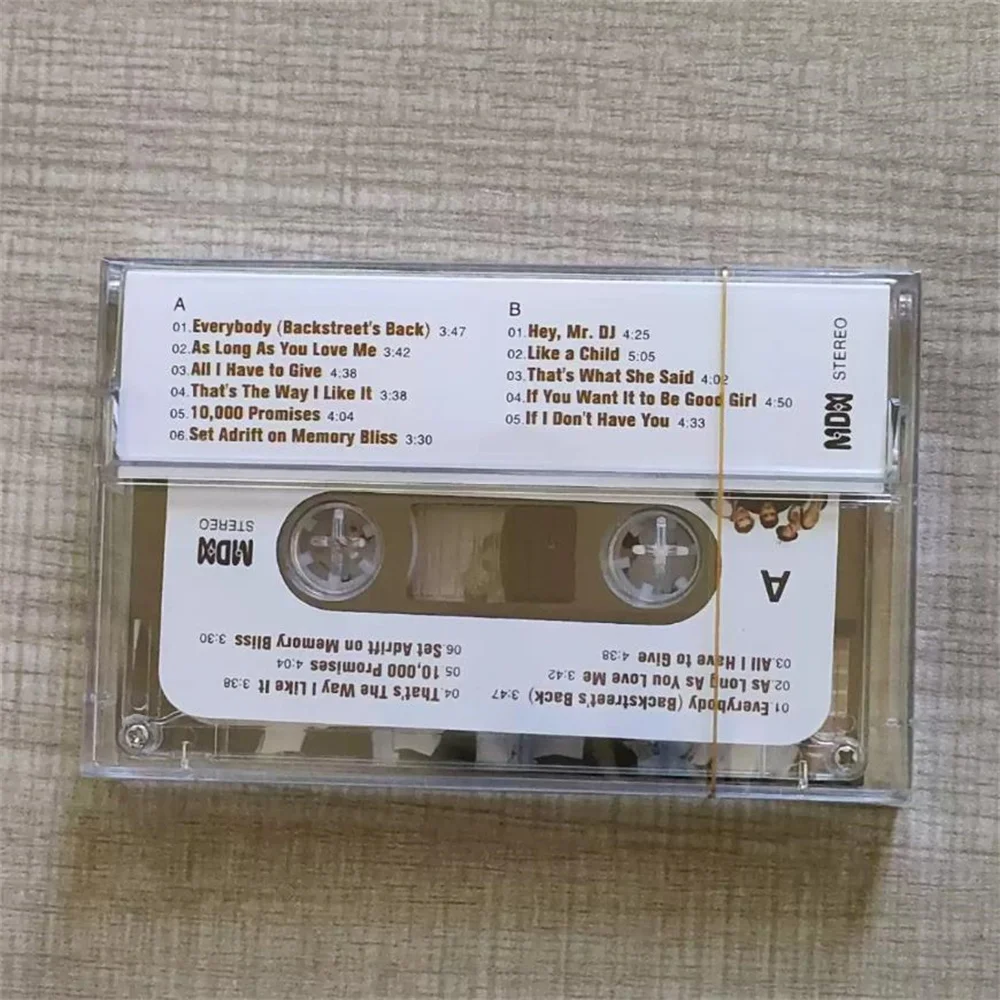 شريط فيديو Backstreet Boys Album Cartridge Backstreet'S BACK شريط جديد غير مفتوح