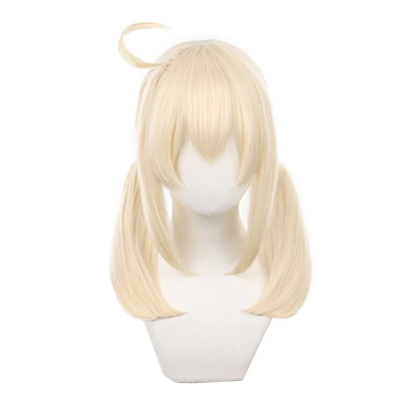 

Klee Cosplay Wig Game Genshin Impact Klee Cosplay 50cm Blonde Heat Resistant Synthetic Hair Halloween