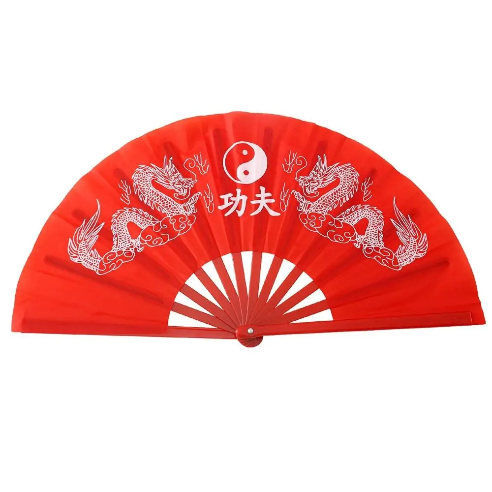 

34 см китайский тай-чи йога кунг-фу веер пластиковая кость шинуазри подарок танцевальное представление веер 10 стилей ручной складной сценический веер