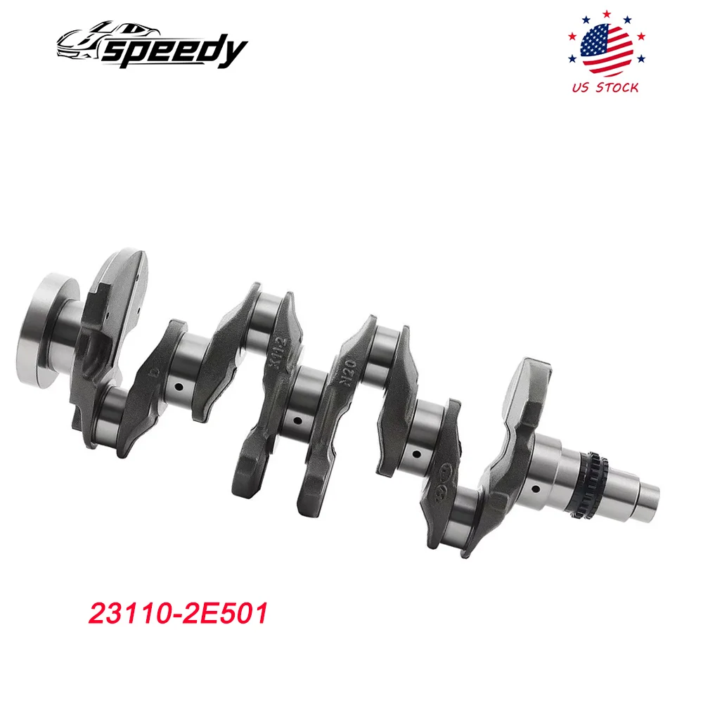 

Коленчатый вал двигателя 2,0 л для Hyundai Elantra Kona 2017-2020, серебристый 23110-2E501