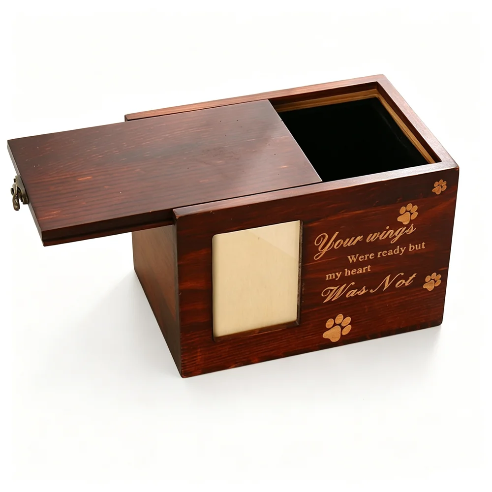 Urne funéraire en bois pour an - Engraved Wood Frame avis et prix