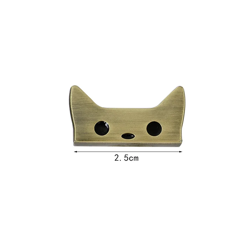 1PCS 25mm Metal Zipper Decoration End Clips Stopper Screws Handbag Straps Tail Clasp Cord Lock DIY Hardware Accessories Buckles