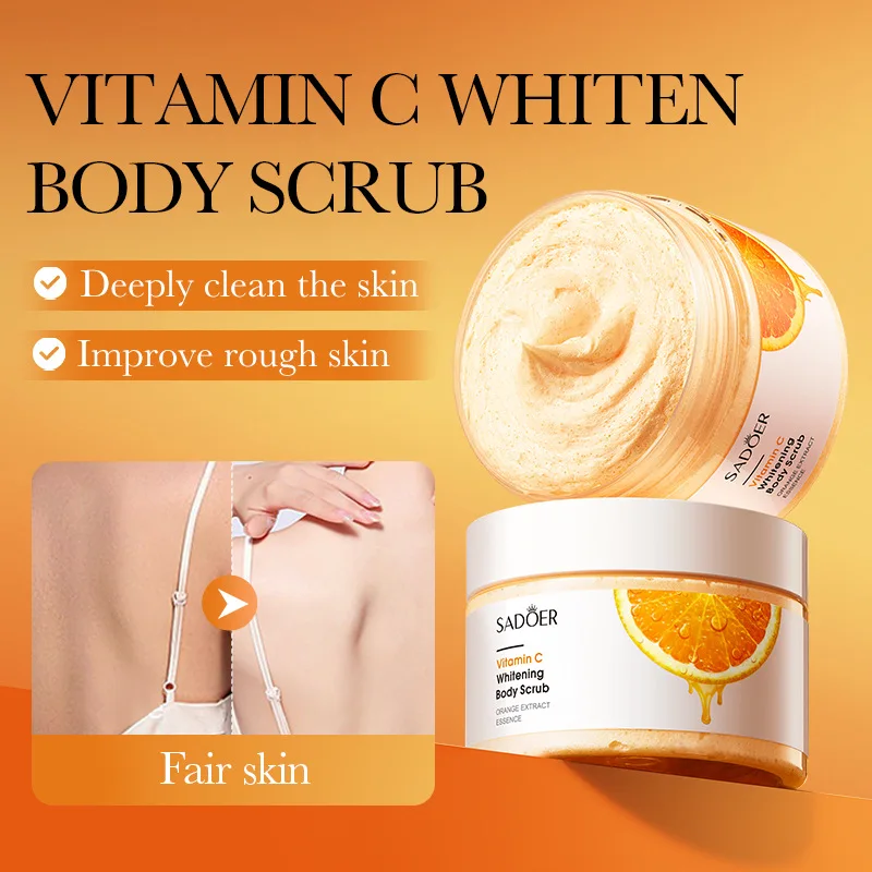 

Vitamin C Body Scrub: Exfoliating Formula for Smooth and Radiant Skin