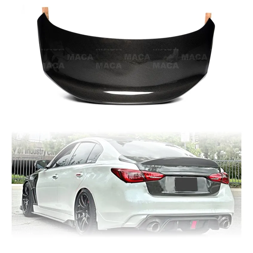 

Premium Carbon Fiber CLS Rear Ducktail Boot Trunk lid For Infiniti Q50 Q50S 2012-2015