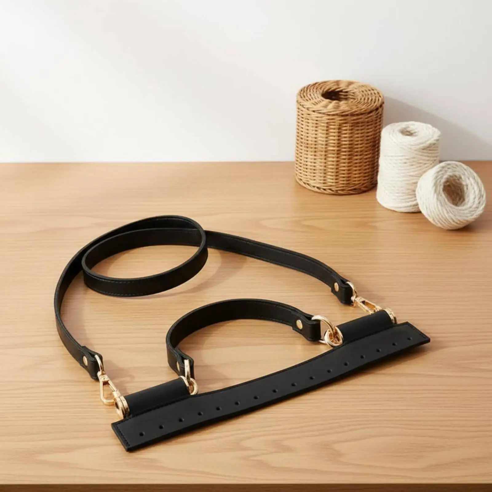 Woven Bag Handle Strap DIY Crossbody Strap Set Replacement Bag Handle