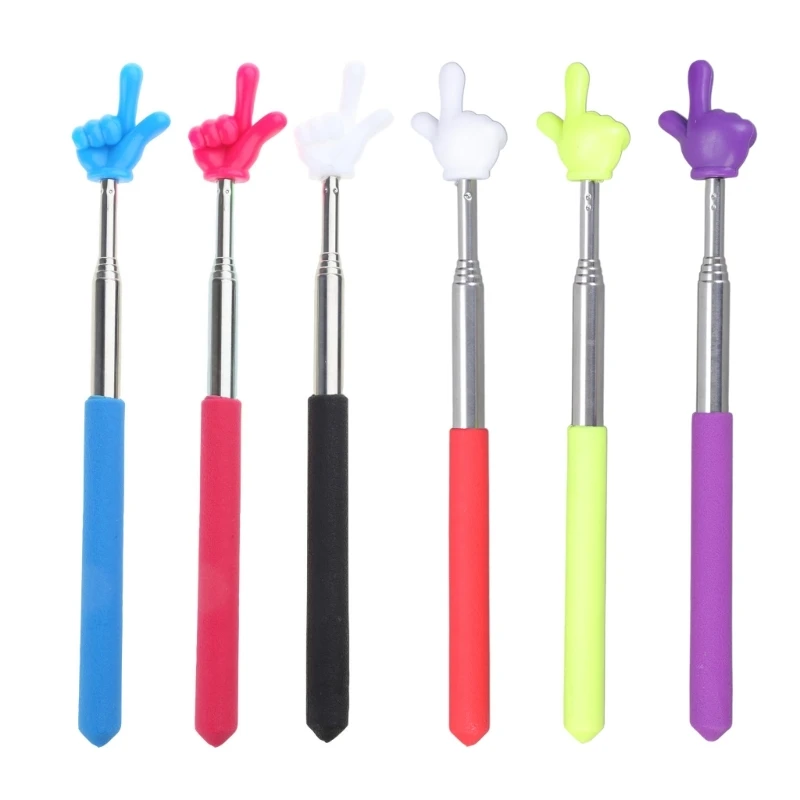Picture 3: Classroom Pointer Telescopic Teachers Pointer Mini Teaching Hand Pointer Finger Pointers Retractable Hand Pointing Stick