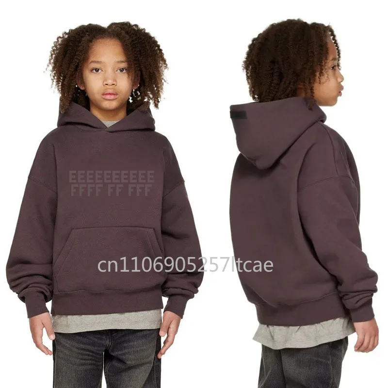 

FW22 Double Line Classic Design Kids Hoodies Sets Two Rows Letter Logo T-shirts Designer Brand Boys Girls Cotton Shorts Sets