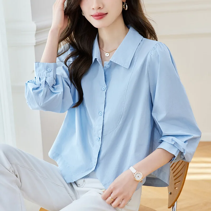 Diseño Sensation Casual algodón largo Sve irt cuello Irregular viaje Sle mujer Premium Faion novedad de verano llegada