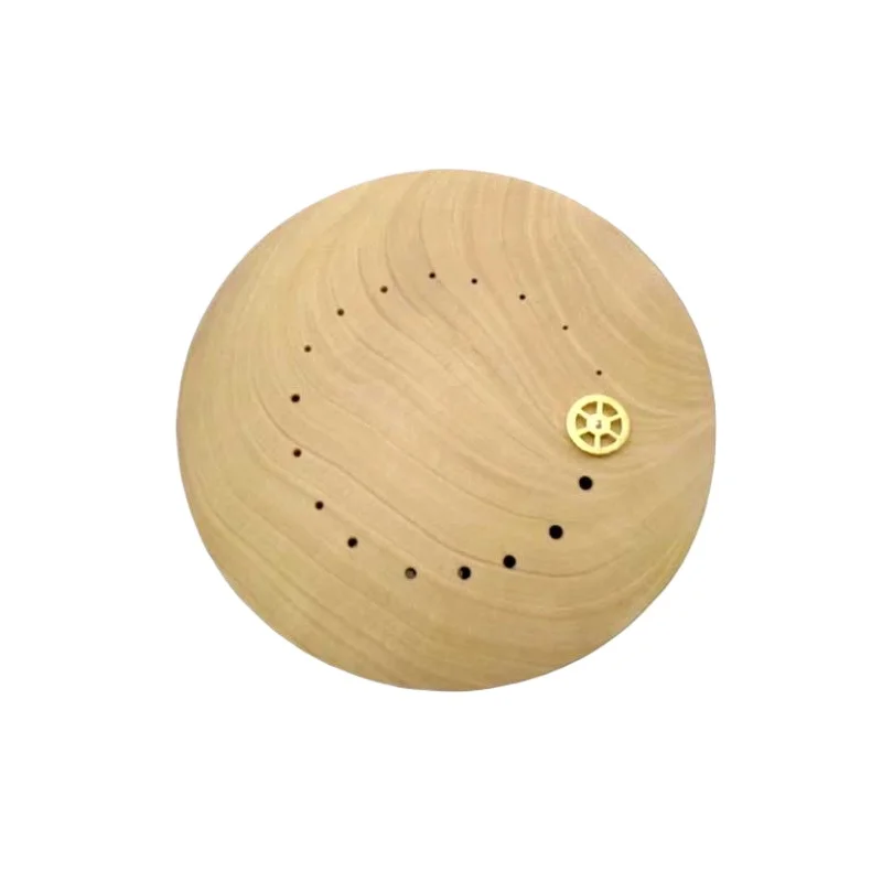 For Watch Repair Tool, Boxwood Watch Base, Balance Wheel, Watch Hand, Wheel System Maintenance Wooden Pad
