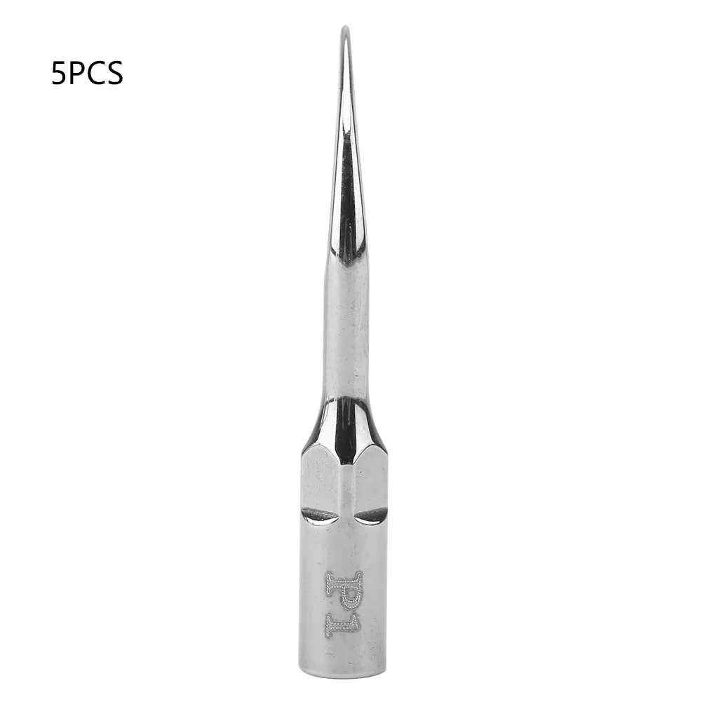 5PCS P1 Dental Ultrasonic Scaler Woodpecker Scaling Perio Tip Endo Perio Tip Dentist Tool Diamond Coating Sturdy BreakResistant