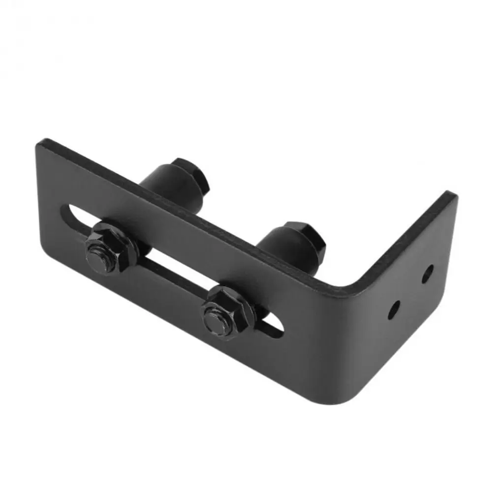

Swing Stopper Sliding Barn Door Floor Guide No Grooving Required Carbon Steel Sliding Door Roller Guide Black Practical