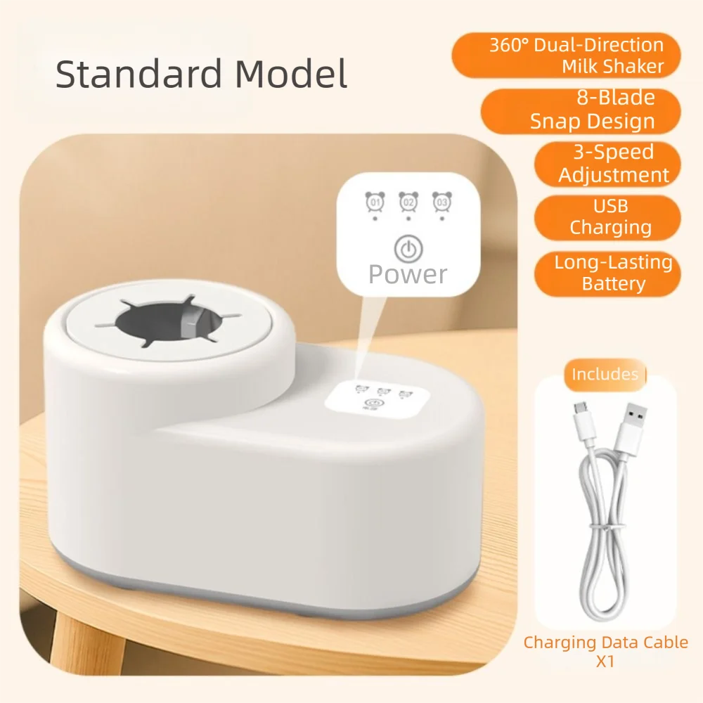 Safe Constant Temperature Baby Milk Warmer Electric Portable Baby Milk Mixer 2-in-1 Temperature Control Bottle Heater Home Use