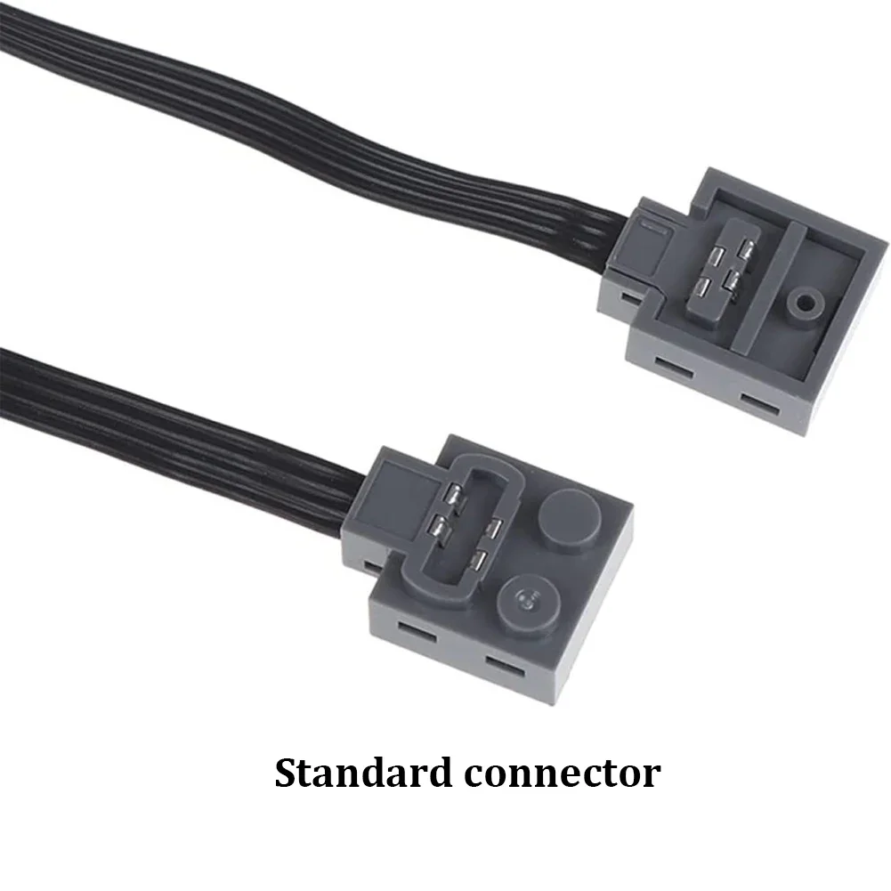 25 50CM Power Functions Extension Wire Cord Connectors Compatible with legoeds MOC Motor 8886 8871 8870 LED Light Link Line 8869