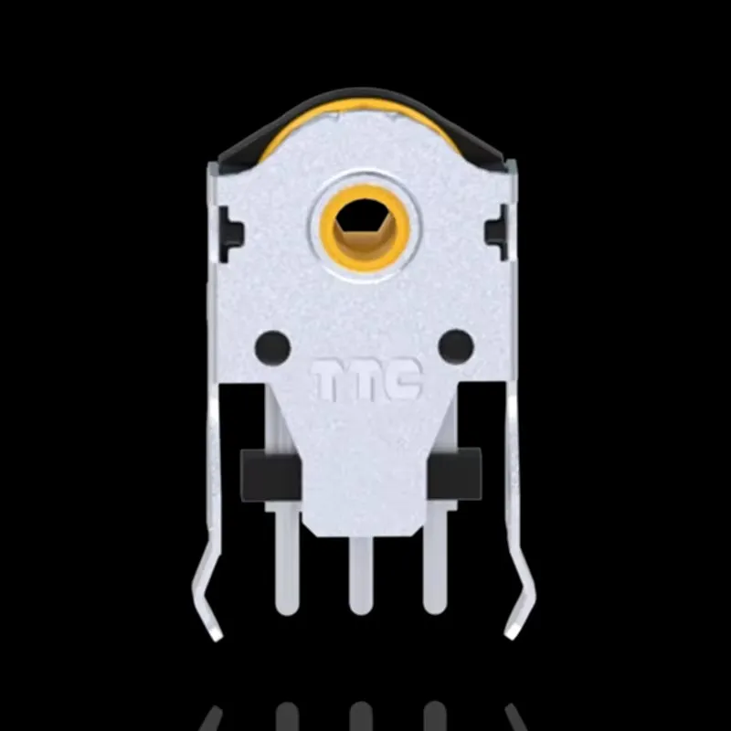 TTC Encoder 7/8/9/10/11/12/13/14/15/16mm Rotary Mouse Scroll Gold Wheel Encoder With 1.74mm Hole Mark,20-40g Force For PC Mouse