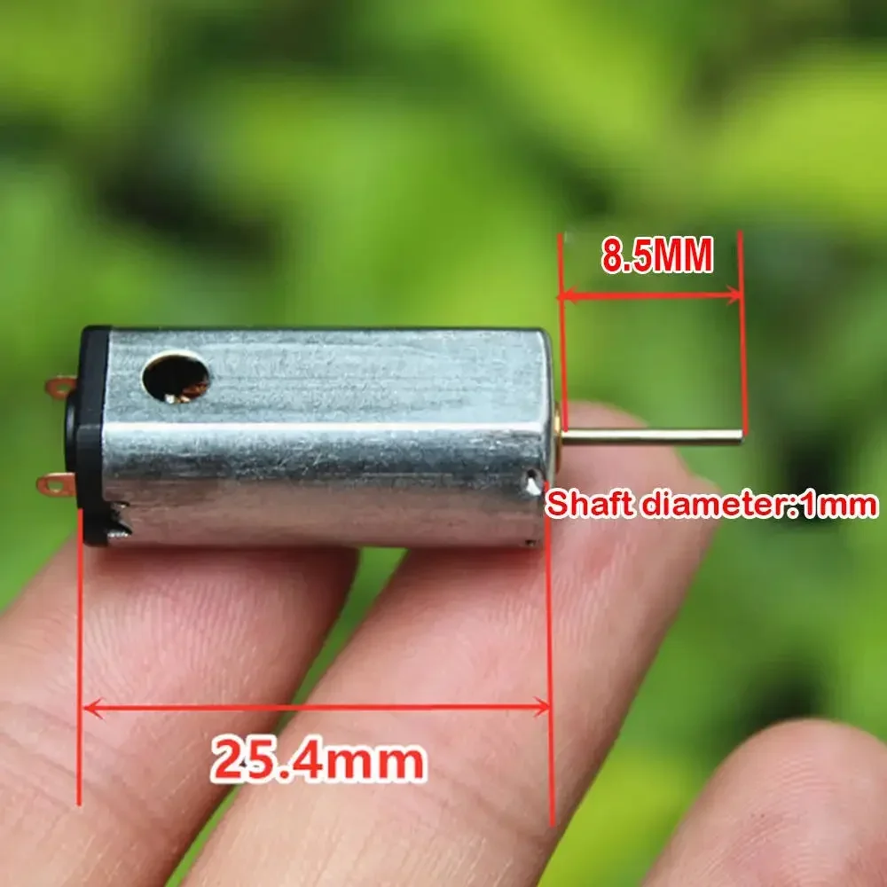 N50 Motor Micro DC 3V 3.7V 40000RPM Hi-speed Large Torque Strong Magnetic Ferromagnetism with Heat Emission Vent Hole  Parts