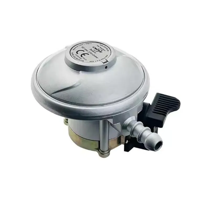 Gas Regulator Low Pressure 30MBAR 21mm Inlet Clip on Home Cooking Camp BBQ Grill Stove Gas Accessory Propane LPG Valve Addaptor