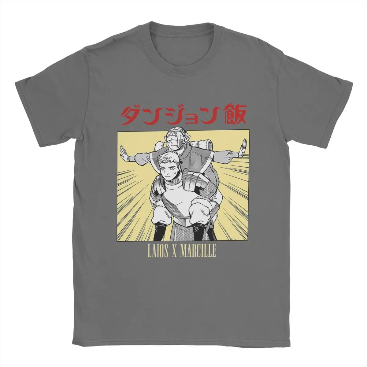 100_ القطن عادية قصيرة الأكمام الجولة الرقبة تي شيرت الكلاسيكية تي شيرت الرجال لذيذ في الزنزانة Meshi قميص الانمي ملابس حريمي