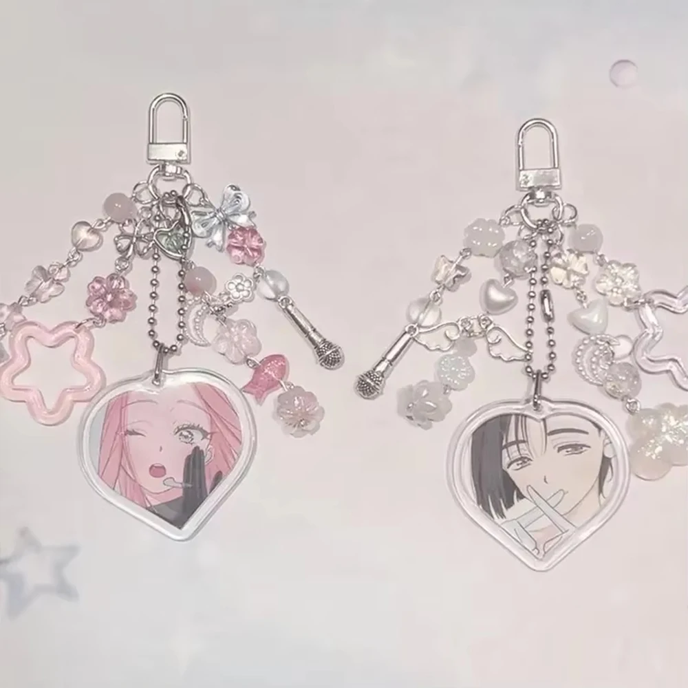 Alien Stage Same Style Mizi And Sua Matching Keychains Accessory Gifts