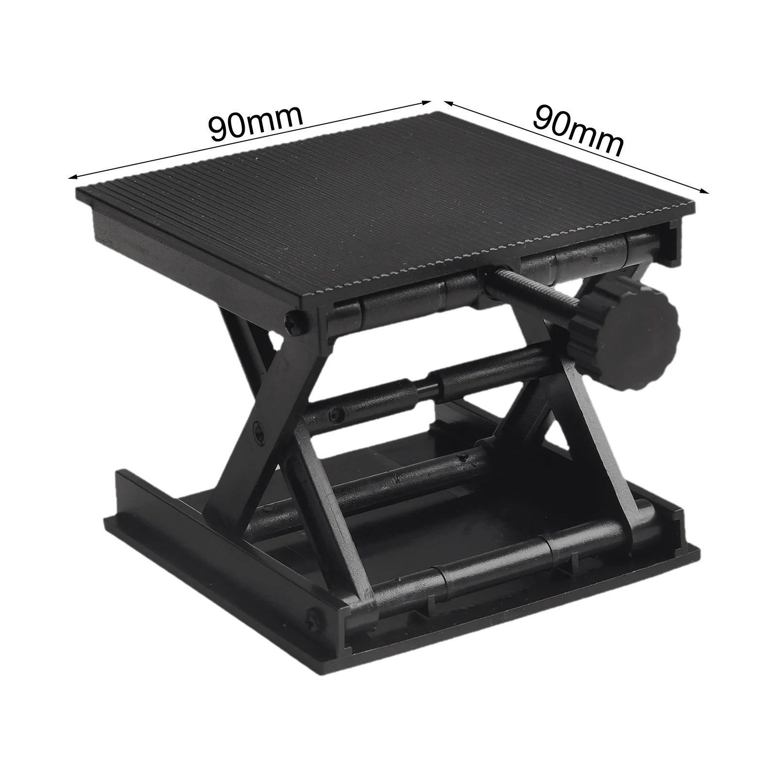 Plastic Construction Level Lift Table for Woodworking Carving Workstations and Compact Lab Equipment Support Systems