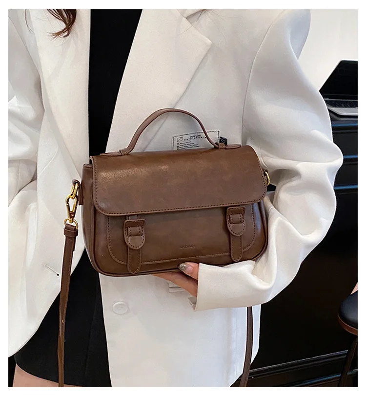 حقيبة مكعبات معمارية لعام 2025، محفظة كتف وكروس متعددة الاتجاهات قابلة للتحويل للنساء، جلد نباتي للحمل ليلاً ونهارًا #4