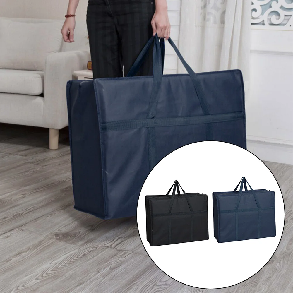 Outdoor Storage Bag Oxford Cloth Bag Space-Saving Sturdy Construction Double-stitched Seams Reinforced Handles