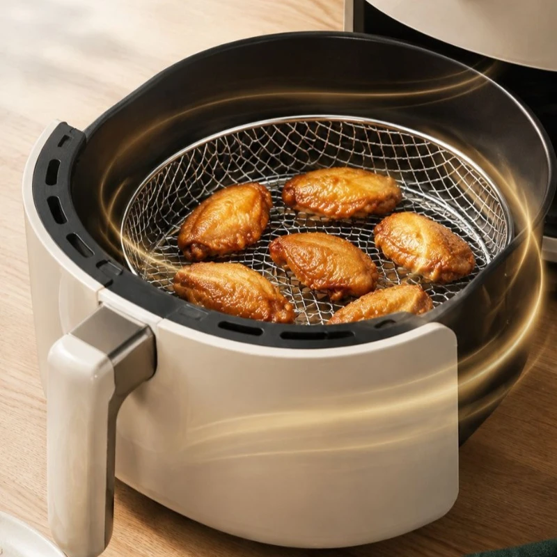 2PCS Air Fryer Cooking Rack Professional Accessory Reusable Dehydration Filter Stand For Oven And Air Fryer Use