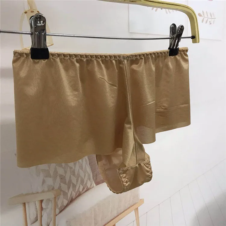 Man'sS Silky Touch Briefs Panties Live Show Dance Costumes Sweet Cute Harajuku LGBQT Private FKK Party