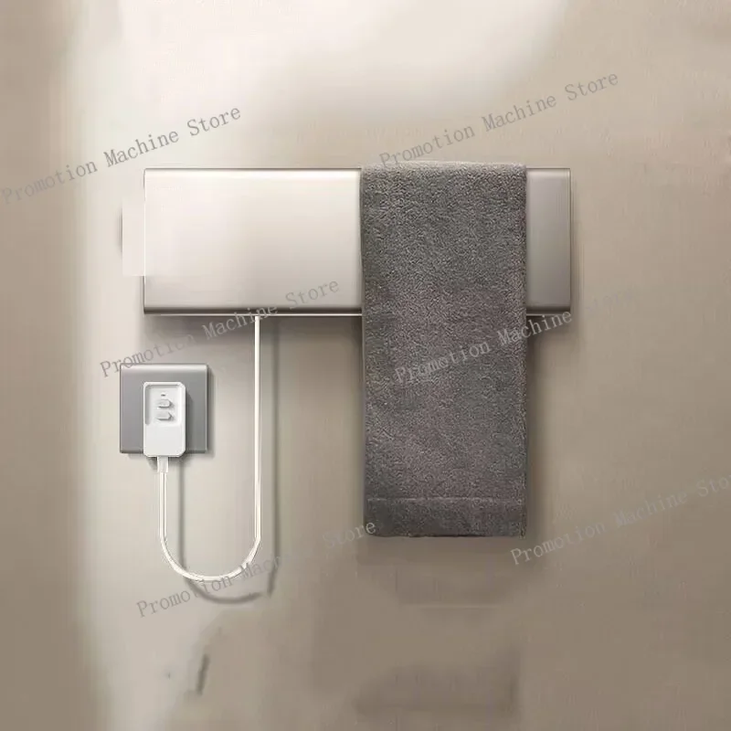 

220 В 60 Вт электрическая нагревательная вешалка для полотенец без дырокола бытовая туалетная вешалка умная сушилка с подогревом для ванной комнаты