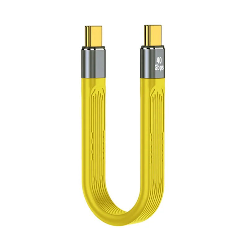 

USB 4.0 Gen3 Кабель для передачи данных PD 100 Вт 5 А Кабель для быстрой зарядки USB C к USB4 Кабель Thunderbolt 3 4K при 60 Гц Кабель для зарядки USB Tipo C 40 Гбит/с