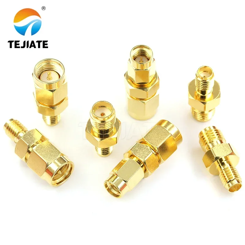1 PCS RF Coaxial Adapter SMA/SSMA-KJ, SMA Male To SMA/SSMA Female SSMA/SMA-JK SMA To SSMA RF Adapter RF Signal Connector 50 Ohms