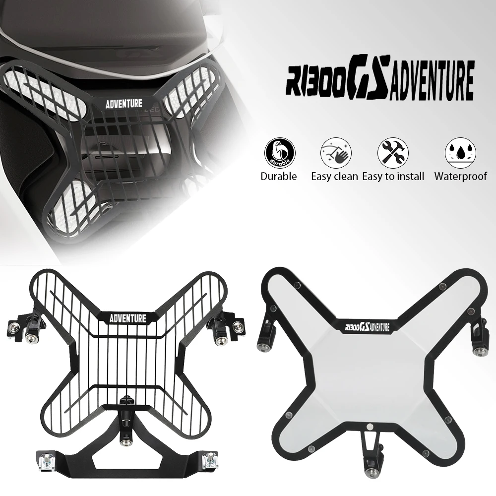 

R1300GS For BMW R 1300 GS R1300 GS GS1300 1300GS ADVENTURE ADV Headlight Protector Light Cover Protective Guard 2023 2024 2025