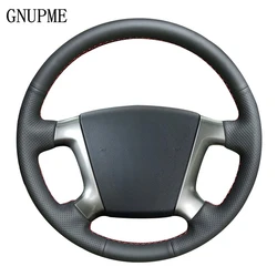 Hand-stitched Black Artificial Leather Steering Wheel Cover for Chevrolet Epica 2006 2007 2008 2009 2010 2011