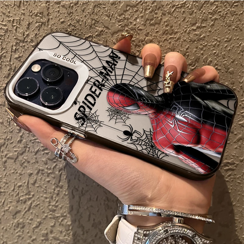 Чехол для ПК Marvel Black Spider Man для Xiaomi Redmi Note 14 14S 13 12 11 Pro Plus 4G 5G 12S 11S 10S 10 9 9S 12C 13C 14C A3 A4