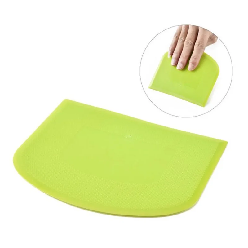 Plastic Dough Weight Cutter Cookie Fondant Bread Pizza Tools Spatula For Cake Butter Scraper Pastry And Bakery Kitchen Utensils