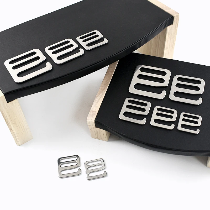 

2/5/10Pcs 13-31mm Stainless Steel G Hooks Bag Strap Buckles Webbing Adjust Clasp Tri-glide Slider Bra Hook Hardware Accessories