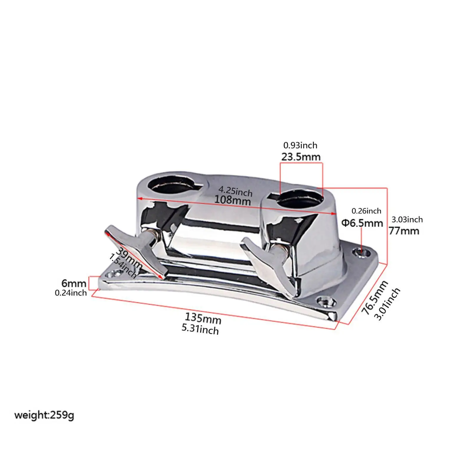 Drum Tom Mount Stable Professional Precussion Instrument Repair Part Tom Cymbal Holder Clamp Cowbell Mount Bracket for Drum Set