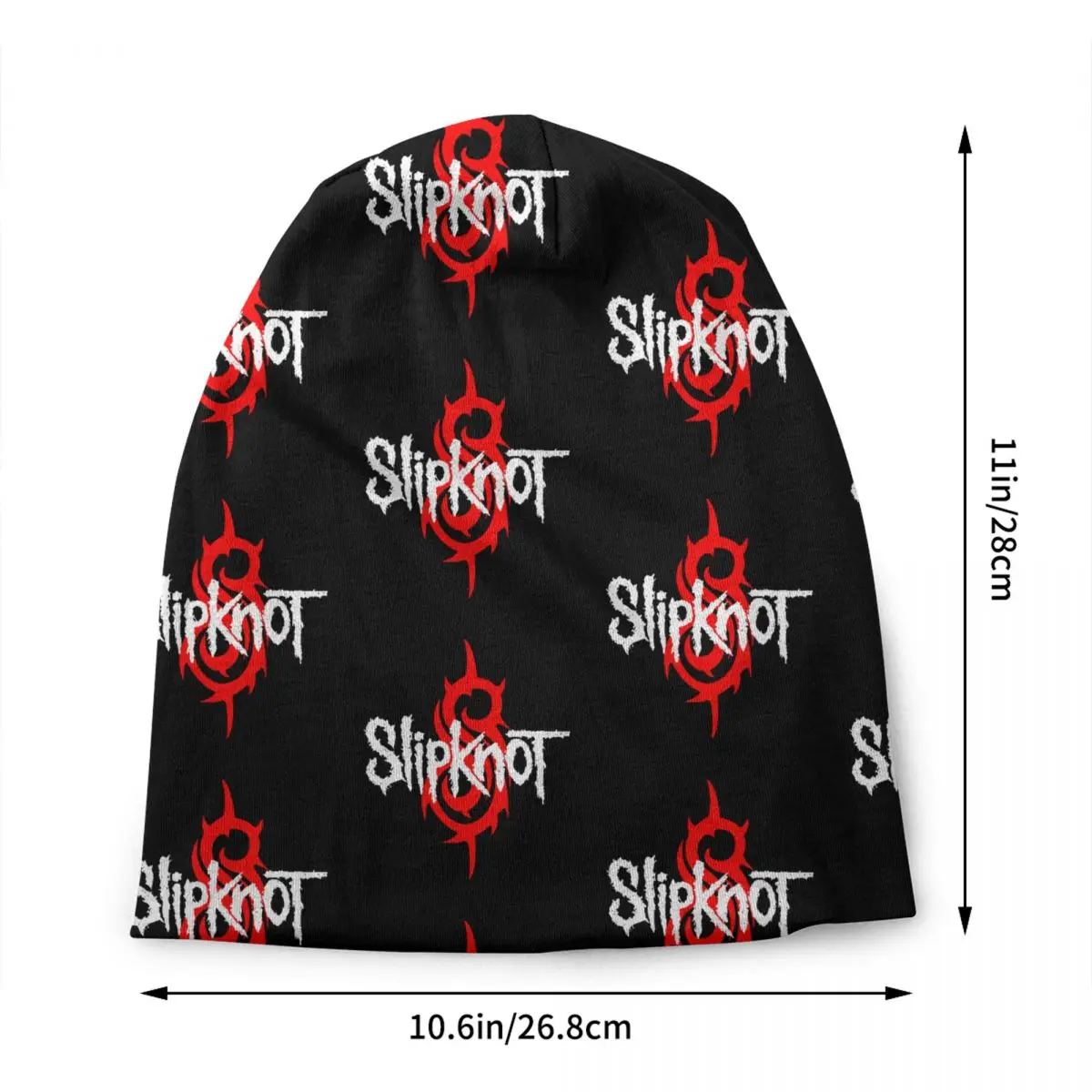 Slipknots Bonnet Hats Fashion Knit Hat For Women Men Winter Warm Heavy Metal Rock Music Gift Skullies Beanies Caps