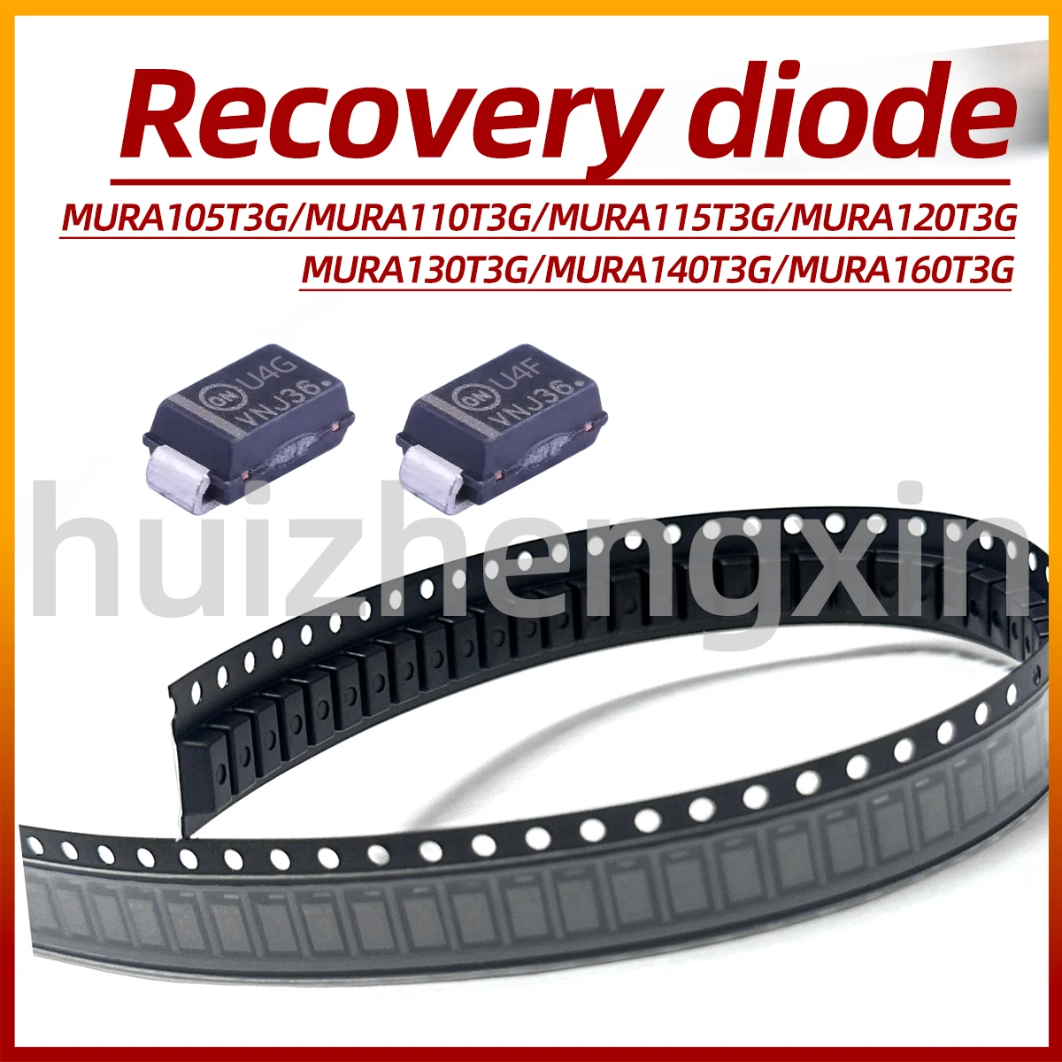 20PCS MURA105T3G MURA110T3G MURA115T3G MURA120T3G MURA130T3G MURA140T3G MURA160T3G Ultrafast Power Rectifier Diode SMA/DO-214AC