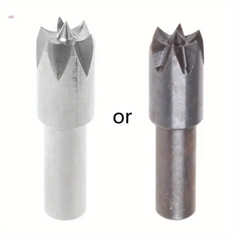 6mm Plum Blossom Thimble Drill Bit for Mini Lathe Machine DIY Woodworking Tools Easy Install Durable Convenient