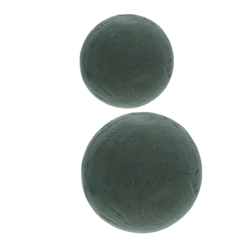 

2Pcs Floral Foam Sphere Round Wet Foam for Fresh and Artificial Flower Arrangements Wedding Garden Party Craft Floral