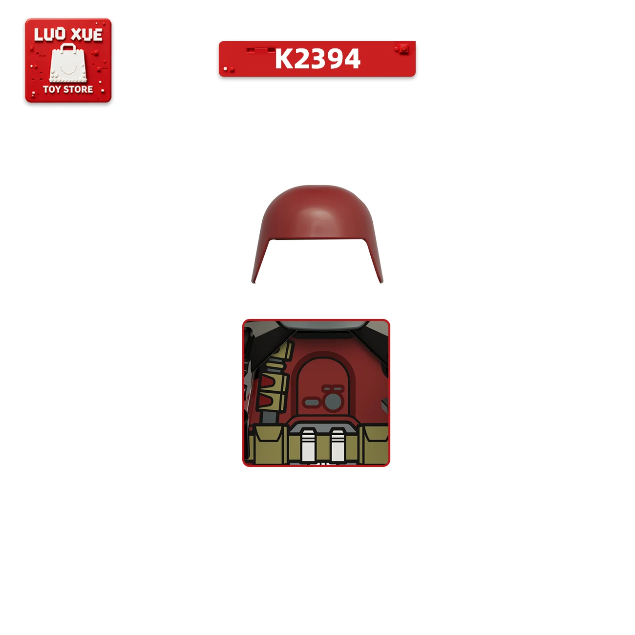Bausteinspielzeug, Modell K2389-2396, Sammlerstück für Film- und Fernseh-Enthusiasten, kleines Geschenk