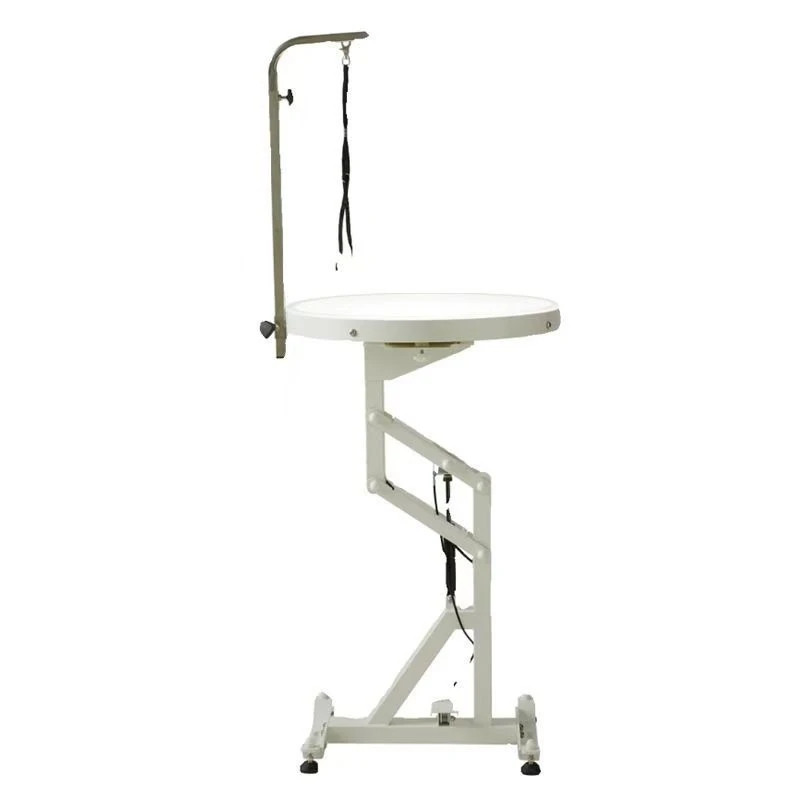 

Pet luminous table rotating round table air pressure lifting shearing table