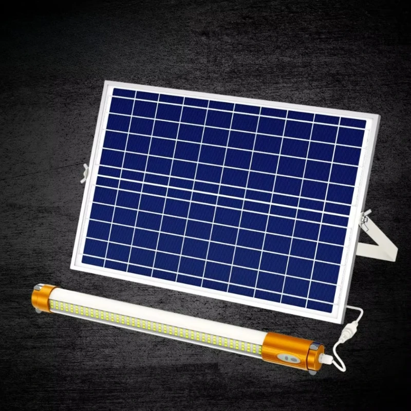

Outdoor Garden IP65 Waterproof Dimmable Solar Led Linear Tube Light 200W Solar Tube Light
