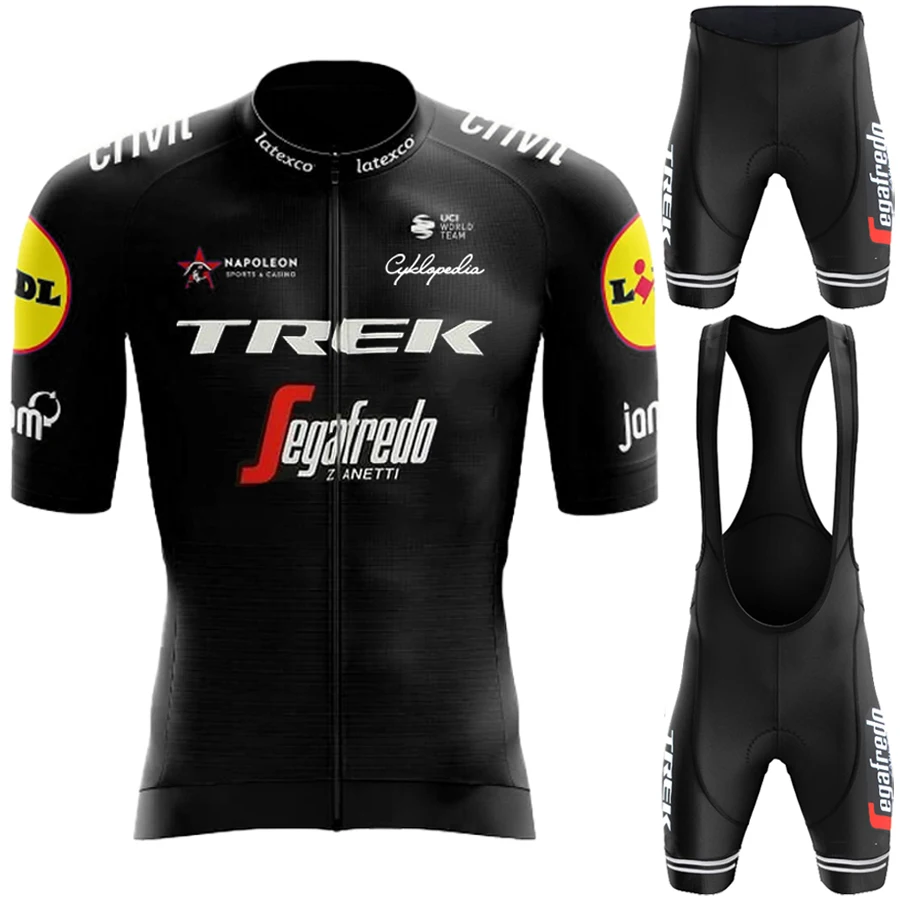 

Cycling Mtb Uniform Man Clothing Laser Cut TREK Men's Blouse Jersey For Bicycle Complete 2024 Suit Triathlon Road Bike Pants Gel