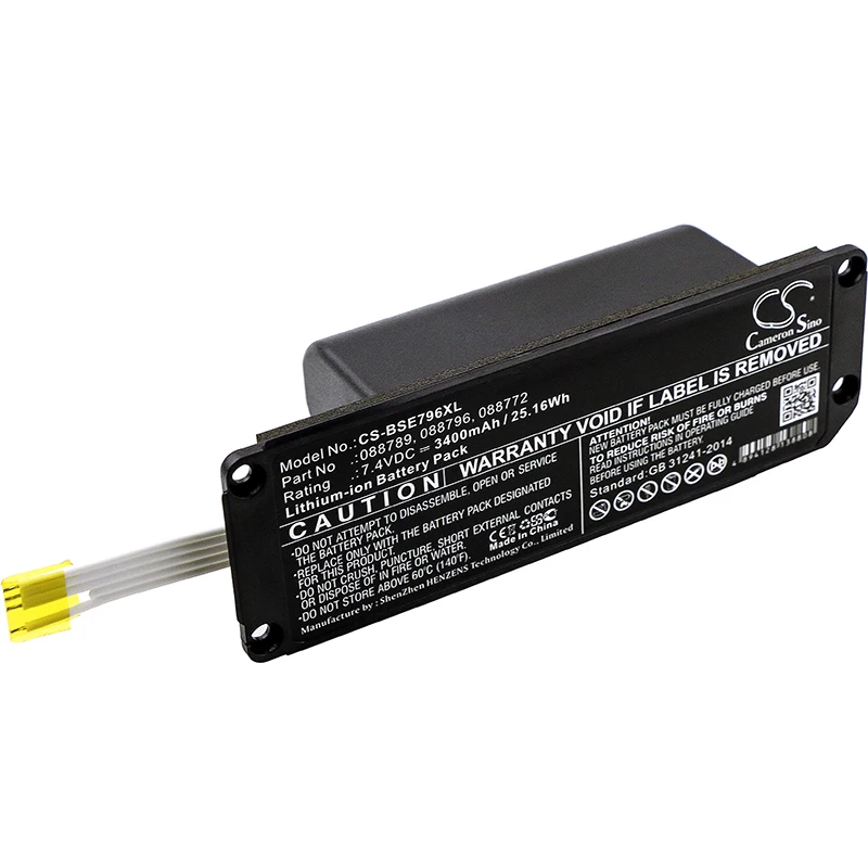 CS 3400mAh  Battery For BOSE 080841  088772  088789  088796 Soundlink Mini 2