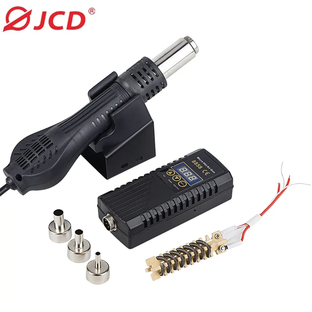 אקדח חום מיקרו JCD 700W עם תצוגת LED